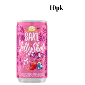 Ozeki Sparkling Jelly Sake Mix Berry 180ml can 10pk