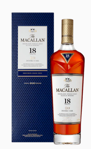 The Macallan 18yo Double Cask Single Malt 700mL