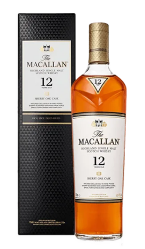 The Macallan 12YO Sherry Cask Single Malt Whisky 700ml