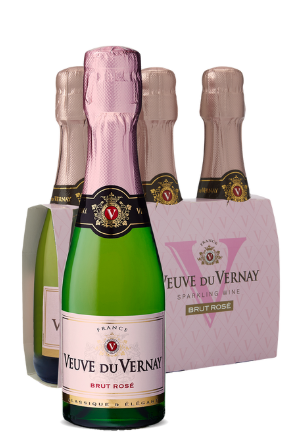 Veuve Du Vern Brut Rose 3x200B