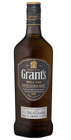 Grant's Triple Wood Smoky Blended Whiskey 1 Litre