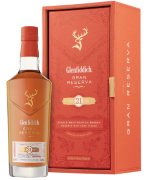 Glenfiddich 21YO Gran Reserva Single Malt Whisky 700ml