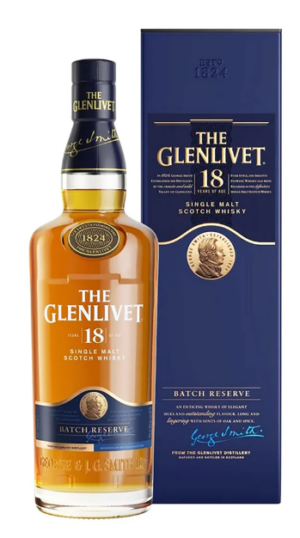 Glenlivet 18YO Speyside Single Malt 700ml