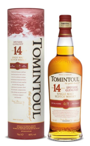 Tomintoul 14YO Speyside Single Malt 46% 700ml