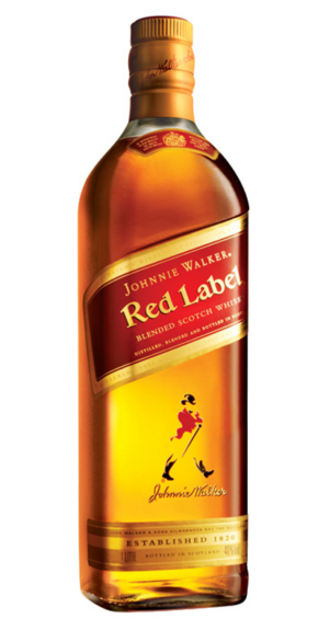 Johnnie Walker Red Blended Scotch Whisky 1Lt
