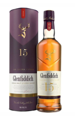 Glenfiddich 15YO Solera Single Malt 700ml