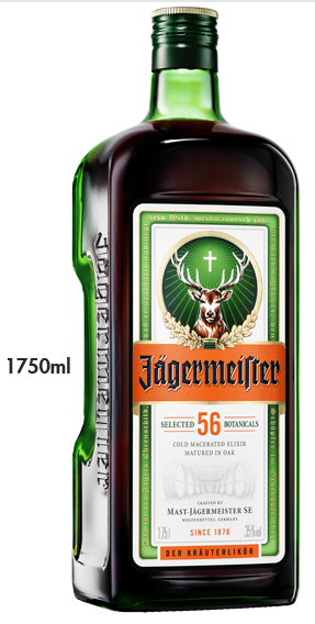 Jagermeister Megameister 1.75Lt