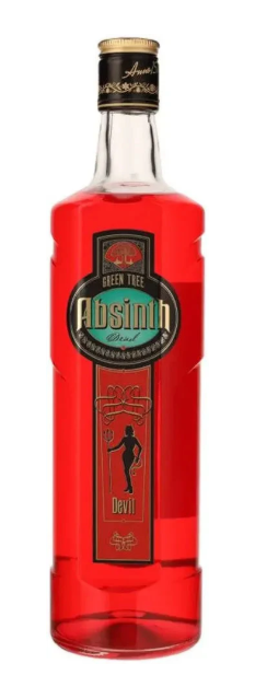 Asbinthe Green Tree Fairy Red Devil 70% 700ml
