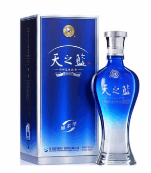 Yanghe Blue Sky Chinese Spirit Baijiu Classic (52% ALC) 480ml 天之蓝