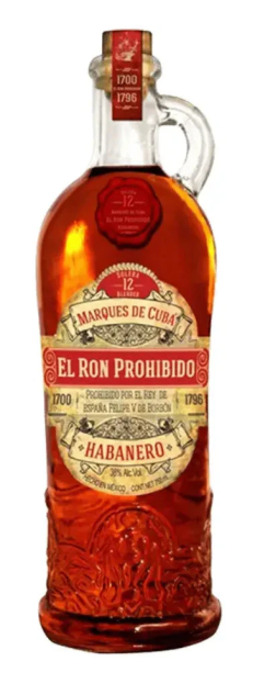 El Ron Prohibido 12YO Rum 700ml