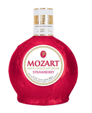 Mozart White Chocolate Cream Strawberry 500mL