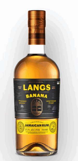 Langs Banana Jamaican Rum 700ml