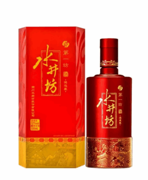 Shui Jing Fang Red Fortune Baijiu 52% 500ml 水井坊酒 鸿运装