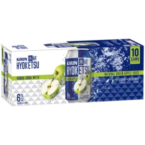 Kirin Hyoketsu Green Apple 6% 10 Pack Cans 330ml