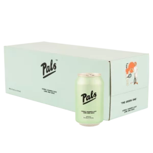 Pals Vodka Hawkes Bay Lime and Soda 5% 10 Pack Cans 330ml