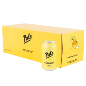 Pals Gin Lemon Cucumber Soda 5% 10 Pack Cans 330ml