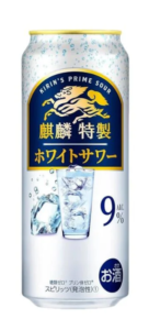 Kirin Prime Sour White Sour Flavour – 500ml Can, 9% ABV Ready-to-Drink